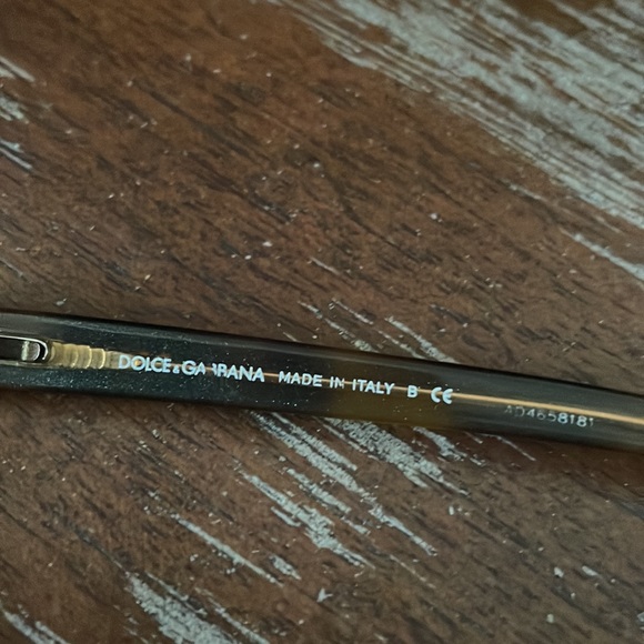 Dolce & Gabbana DG 3084 1659 brown tortoise rectangular eyeglasses with case - Picture 5 of 16